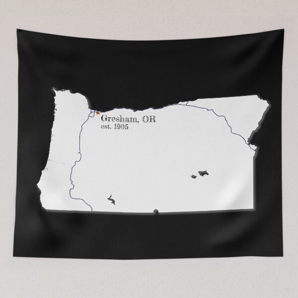 Item preview, Gresham, OR [White] designed and sold by PhilbonianDezin.