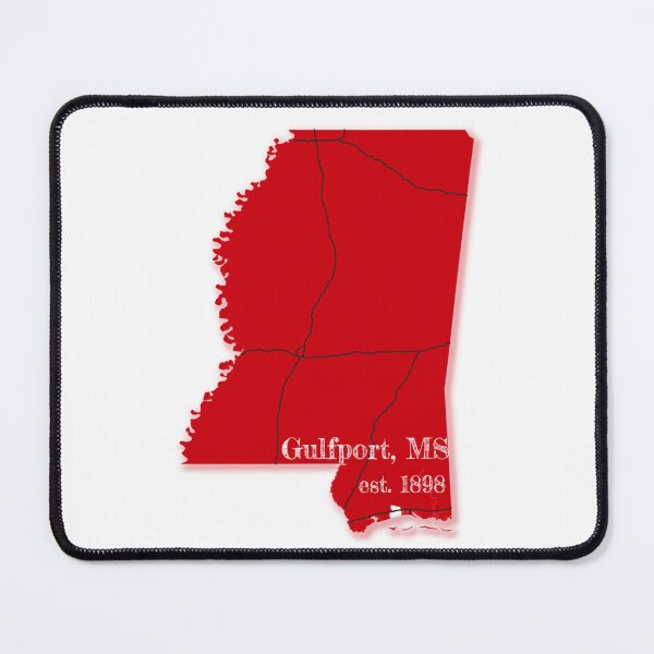 Item preview, Gulfport, MS [Red] designed and sold by PhilbonianDezin.