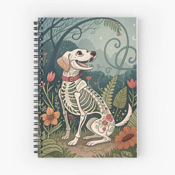 Item preview, Art Nouveau Skeleton Dog #2 designed and sold by Mark and Heather.
