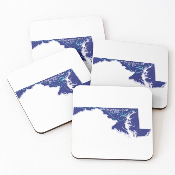 Item preview, Hagerstown, MD [Blue] designed and sold by PhilbonianDezin.