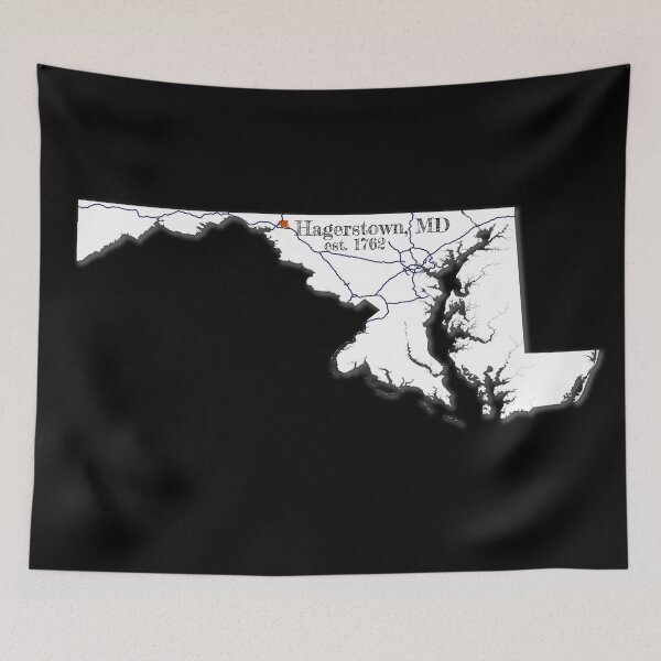 Item preview, Copy of Hagerstown, MD [White] designed and sold by PhilbonianDezin.