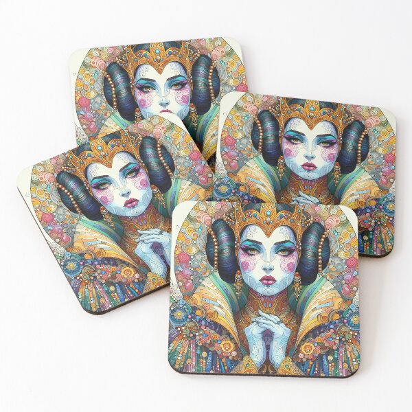 Item preview, Queen Amidala Ornamental Art Print designed and sold by  Ojo de Lilith.