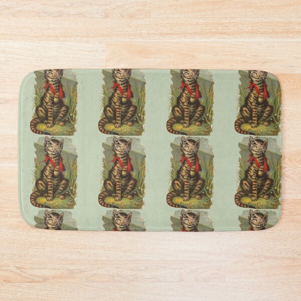 Item preview, ""VINTAGE CAT . Japanese Cat designed and sold by Obinne.