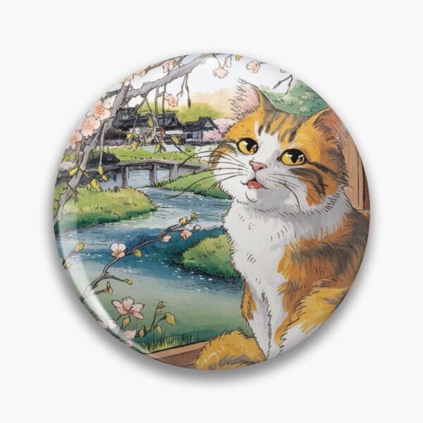 Item preview, HIROSHIGE CAT. Japanese cat designed and sold by Obinne.