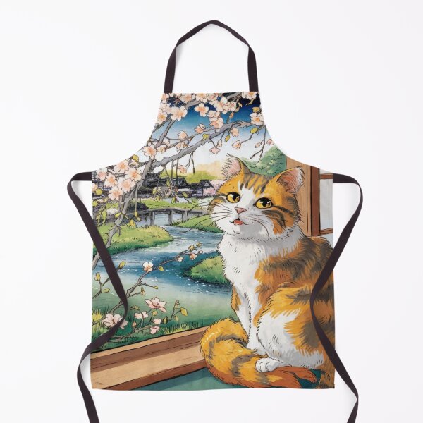 Item preview, HIROSHIGE CAT. Japanese cat designed and sold by Obinne.