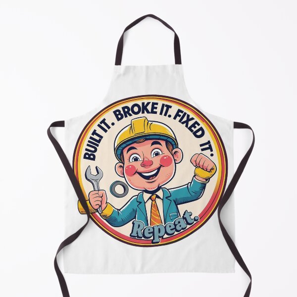 Item preview, Built It. Broke It. Fixed It. Repeat. designed and sold by Bitcraft Studio.