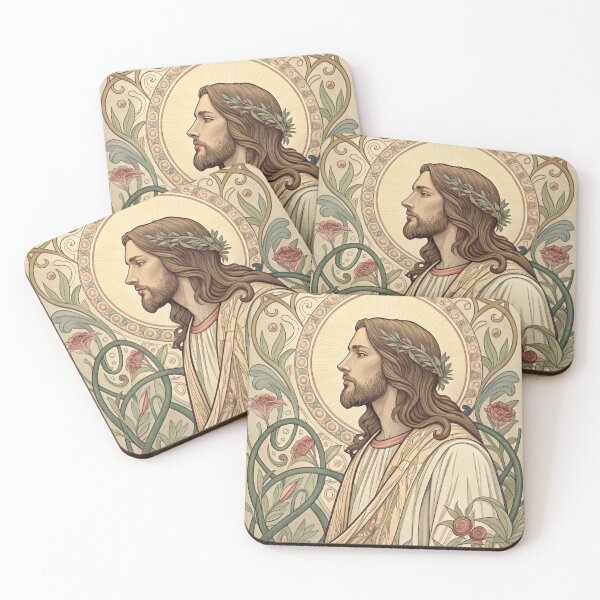 Item preview, Art Nouveau Jesus Christ #2 designed and sold by Mark and Heather.