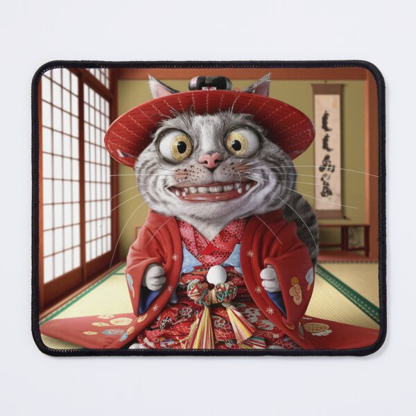 Item preview, A CAT ON A MAT . JAPANESE CAT designed and sold by Obinne.