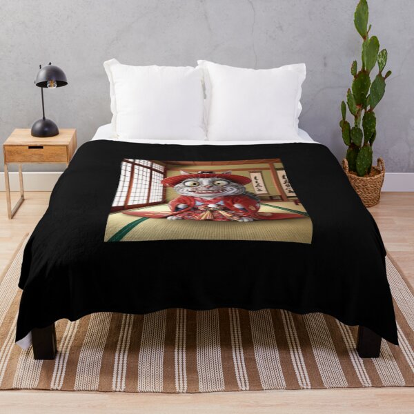 Item preview, A CAT ON A MAT . JAPANESE CAT designed and sold by Obinne.