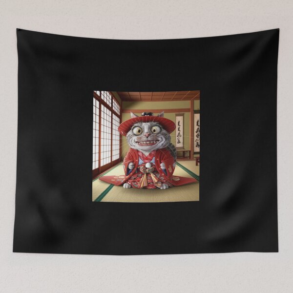 Item preview, A CAT ON A MAT . JAPANESE CAT designed and sold by Obinne.