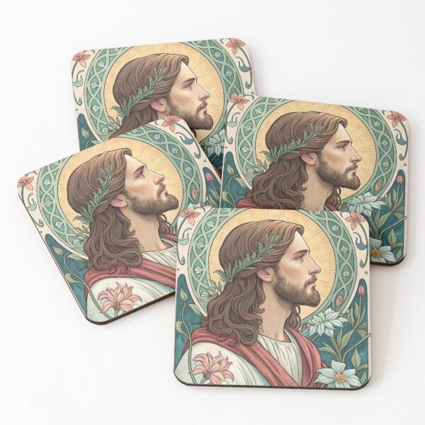 Item preview, Art Nouveau Jesus Christ #1 designed and sold by Mark and Heather.