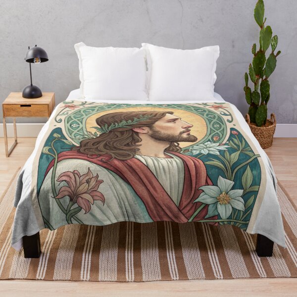 Item preview, Art Nouveau Jesus Christ #1 designed and sold by Mark and Heather.