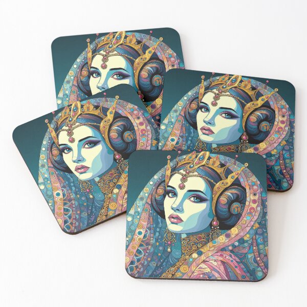 Item preview, Star Wars Inspired Abstract Amidala Poster designed and sold by  Ojo de Lilith.