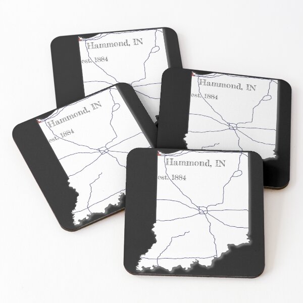 Item preview, Hammond, IN [White] designed and sold by PhilbonianDezin.