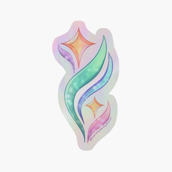 Vista previa del artículo con la obra «Estrellas celestiales», diseñado y vendido por KrystalBStudios.