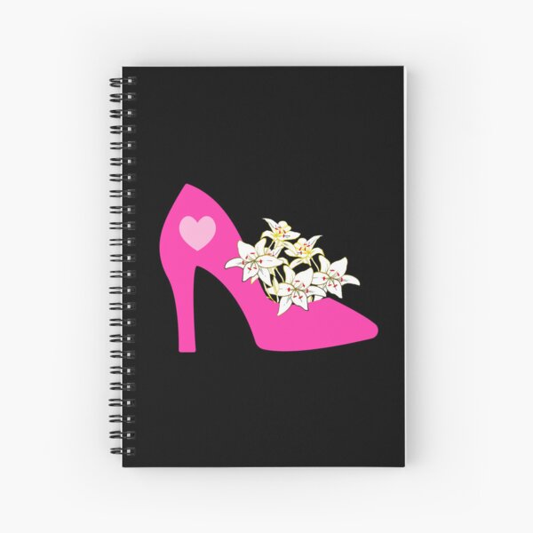 Item preview, High heels lover pink heels shoe collector lily flower lover designed and sold by Artstastic.