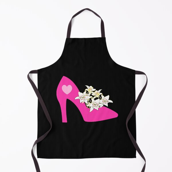 Item preview, High heels lover pink heels shoe collector lily flower lover designed and sold by Artstastic.