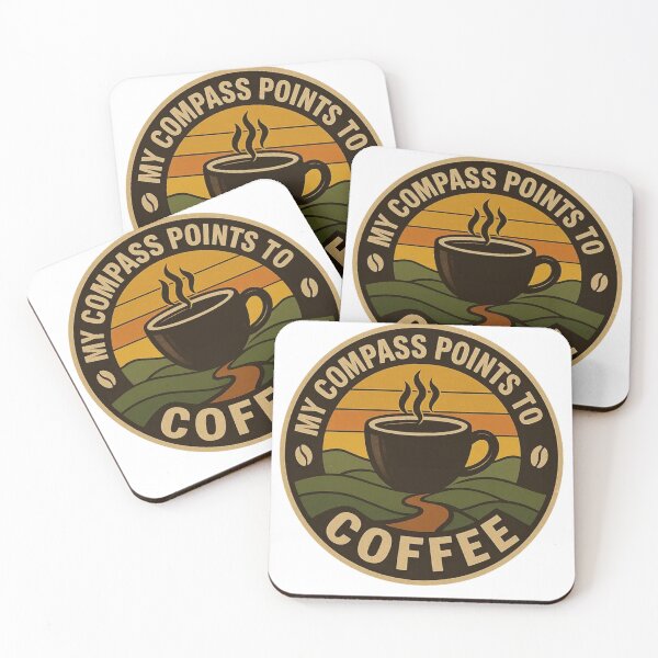 Item preview, My compass points to coffee designed and sold by Phanteom.
