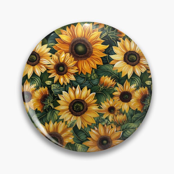 Item preview, Golden Sunflower Bliss designed and sold by QuirkyChicArts.