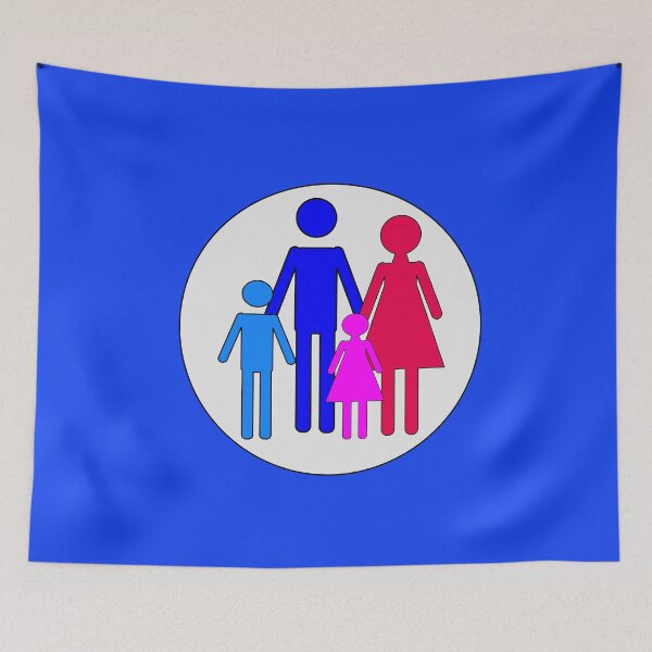 Item preview, Traditional Family, Silhouette Figures, Symbolic, Conservative  designed and sold by AASparksDesigns.