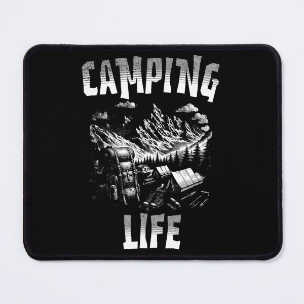 Item preview, Camping Life Hiking Graphic designed and sold by JoeZigns81.