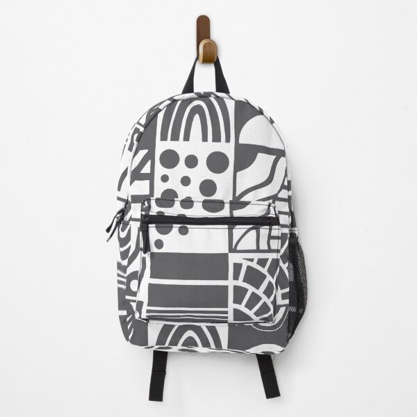 Item preview, Geometric Cheater Quilt in Charcoal Gray on White designed and sold by Lynne Adams.