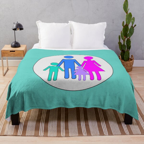 Item preview, Traditional Family, Colourful, Stencil Figures, Conservative, Symbolic designed and sold by AASparksDesigns.