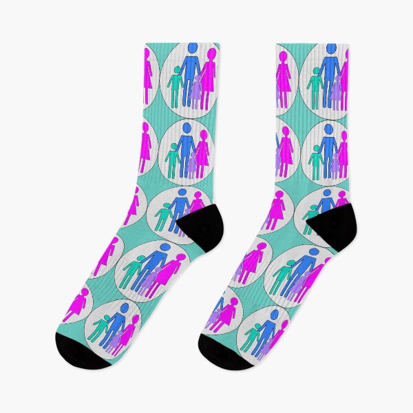 Item preview, Traditional Family, Colourful, Stencil Figures, Conservative, Symbolic  designed and sold by AASparksDesigns.