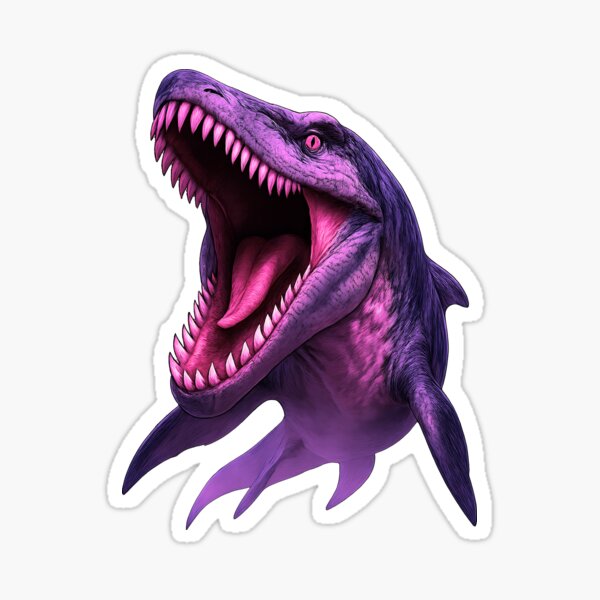 Item preview, Pink Mosasaurus Kingdom - Mesozoic Dinosaur #4 designed and sold by EXON-Publishing.