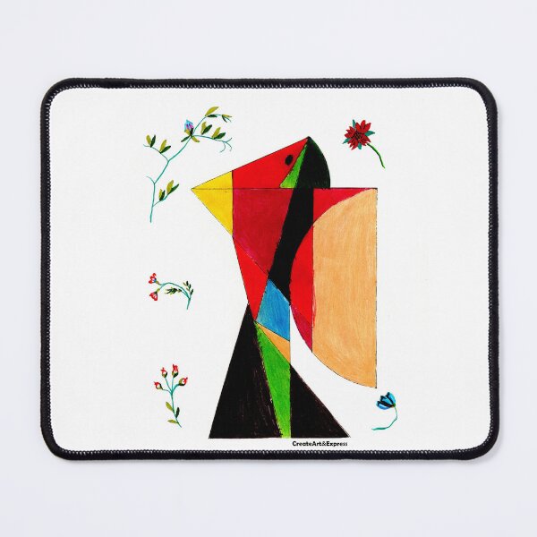 Item preview, A Boy's Bird and Wild Flowers designed and sold by CreateArt&Express.
