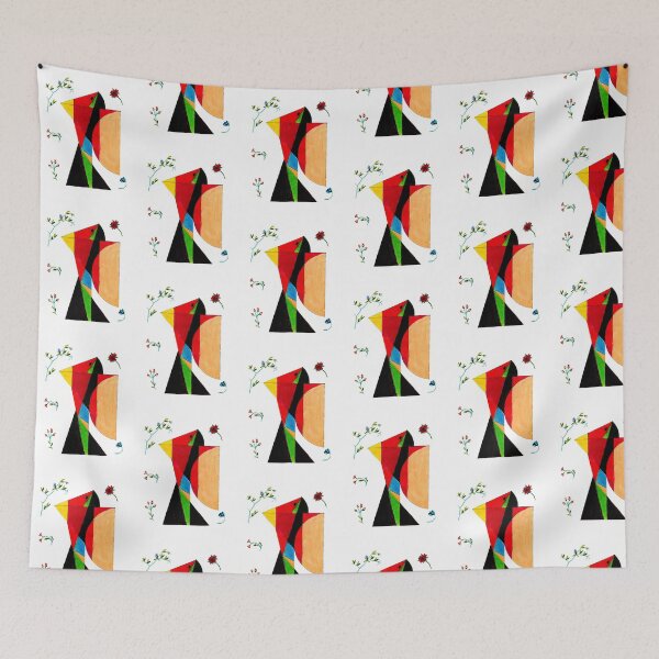 Item preview, A Boy's Bird and Wild Flowers designed and sold by CreateArt&Express.