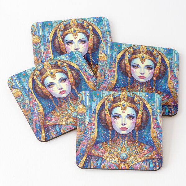 Item preview, Star Wars Inspired Abstract Amidala Poster designed and sold by  Ojo de Lilith.