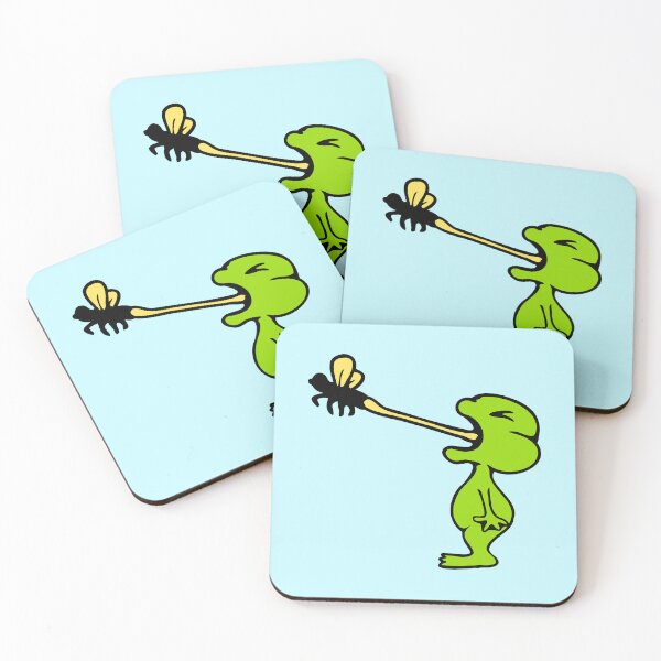 Item preview, Frog Catching Fly Tongue Hungry Eating Yummy Food designed and sold by shirt-o-mat.