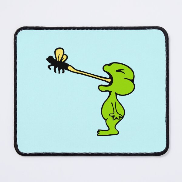 Item preview, Frog Catching Fly Tongue Hungry Eating Yummy Food designed and sold by shirt-o-mat.