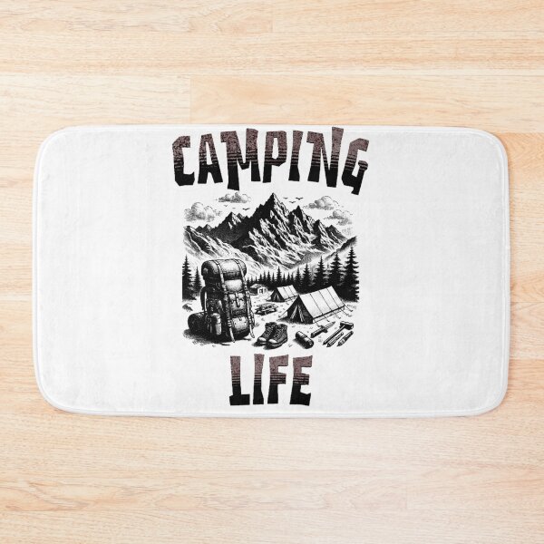 Item preview, Camping Life Hiking Graphic designed and sold by JoeZigns81.