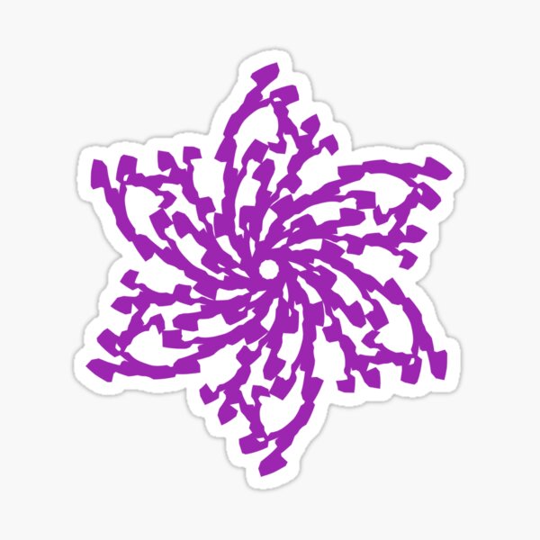 Item preview, Purple  Radial Star designed and sold by RoydonRoadTees.
