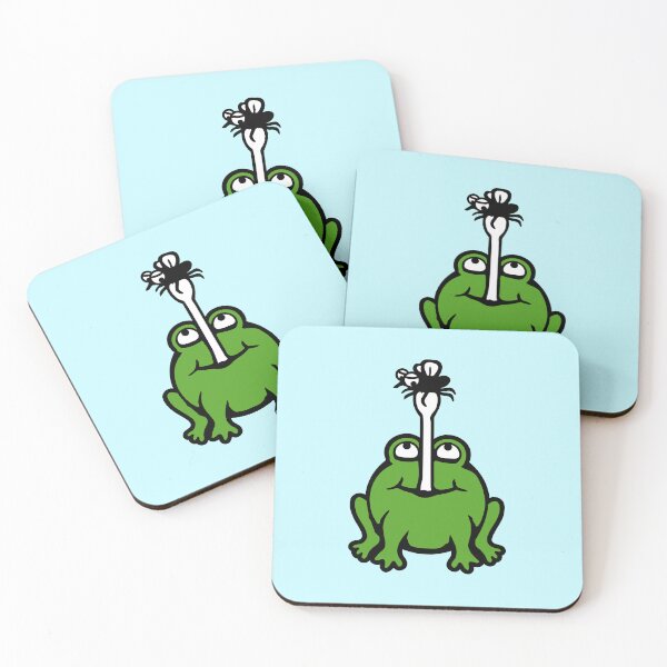 Item preview, Frog Catching Fly Tongue Hungry Eating Yummy Food designed and sold by shirt-o-mat.