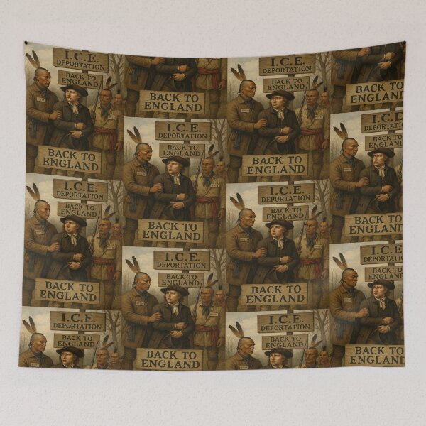 Item preview, Immigration in the 1700's designed and sold by As-We-Decay.