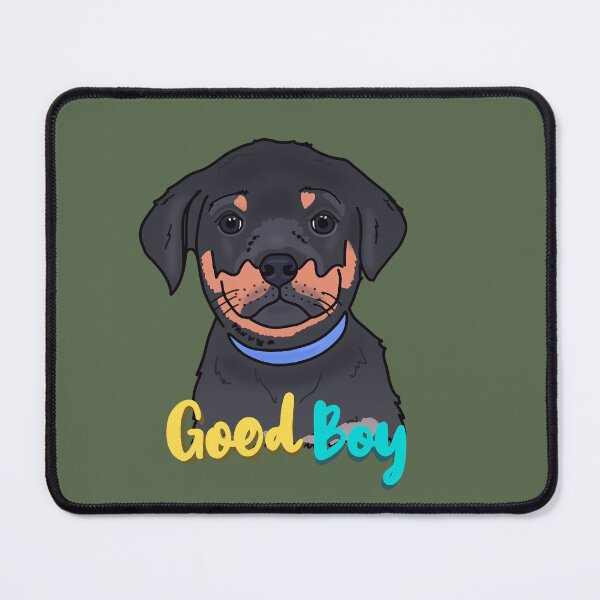 Item preview, Cute Rottweiler Puppy with "Goodboy" Text designed and sold by GAP90.