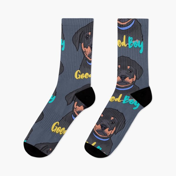 Item preview, Cute Rottweiler Puppy with "Goodboy" Text designed and sold by GAP90.