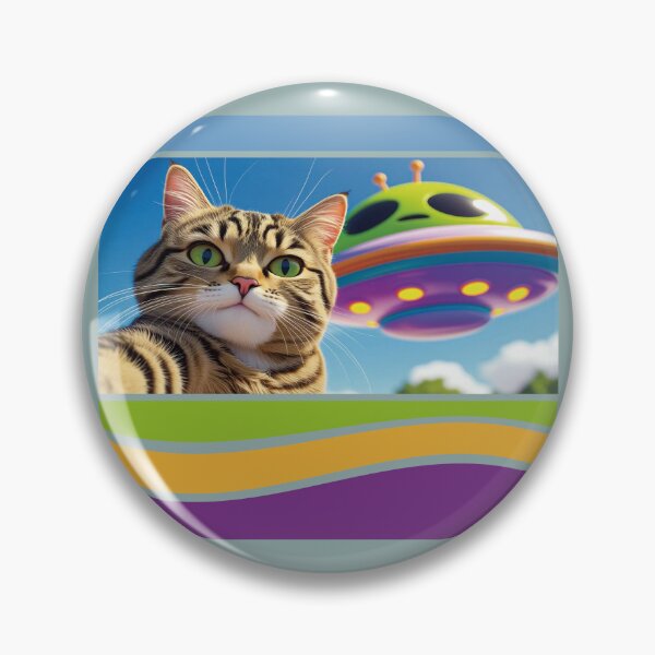Item preview, Cat Selfie Ufo. #4 designed and sold by EunsooLee.