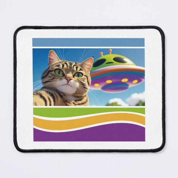 Item preview, Cat Selfie Ufo. #4 designed and sold by EunsooLee.