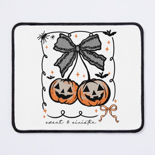 Item preview, Dark Coquette Fall Pumpkin Cherry Sweet & Sinister Girly Halloween designed and sold by darkskydelights.