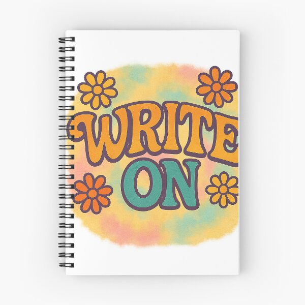 Item preview, Gift For Writer Young Author Gift Inspiration Write On 60s theme Hippy designed and sold by Parks2See.