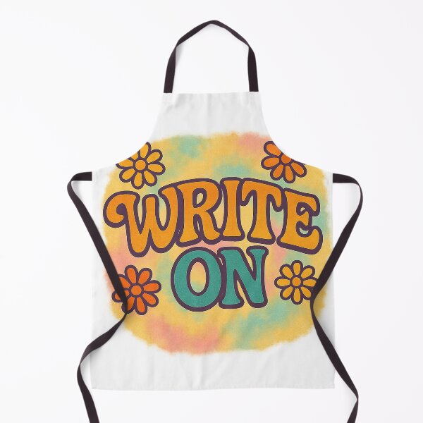 Item preview, Gift For Writer Young Author Gift Inspiration Write On 60s theme Hippy designed and sold by Parks2See.