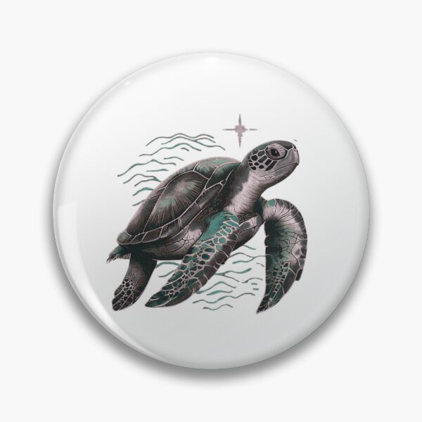 Item preview, Vintage turtle designed and sold by InkGlow.
