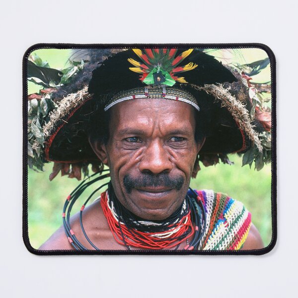 Item preview, Papua New Guinea Sing Sing Art Photo designed and sold by DEC02.