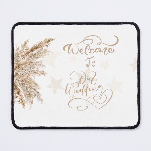 Item preview, Natural Welcome To Our Wedding Sign designed and sold by indepthdesigns.