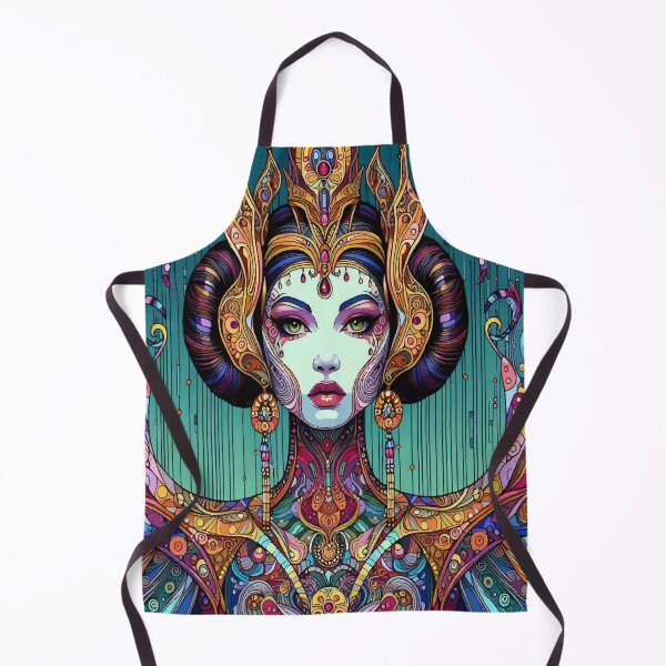 Item preview, Queen Amidala Ornamental Art Print designed and sold by Ojo de Lilith.