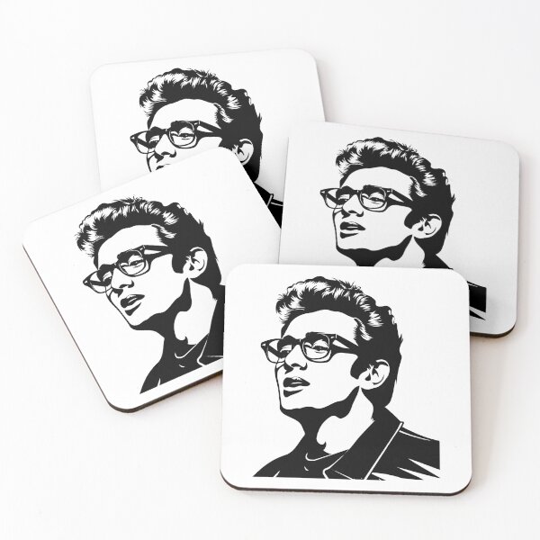 Item preview, Retro Rockabilly Portrait – Vintage 1950s Greaser Style Art designed and sold by inkoutninja.